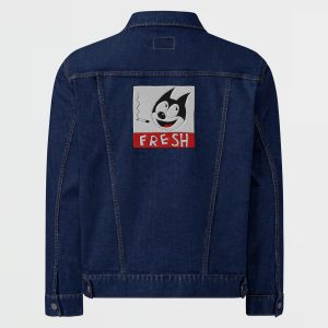 Tokyobloom Fresh Classic Denim Jacket back view