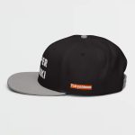 Super Genki Snapback black/gray Cap [Neat Stack Style] left view