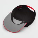 Super Genki Snapback black/red Cap [Neat Stack Style] bottom view