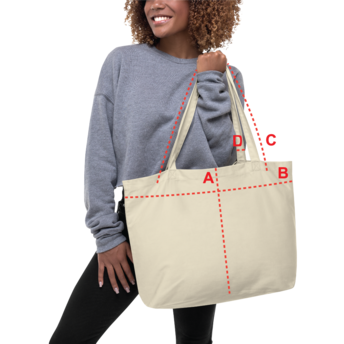 Large Eco Tote Size Guide